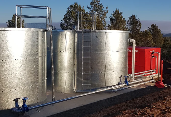 Fire-Fighting Storage Tanks – Reliable Water Storage for Fire Protection Systems

